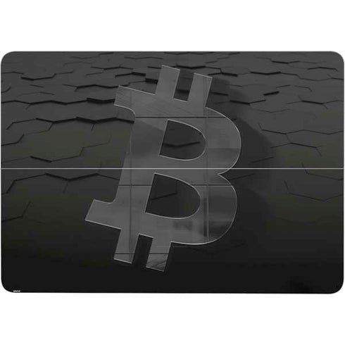 Bitcoin Textured Logo Surface Laptop Studio Skin